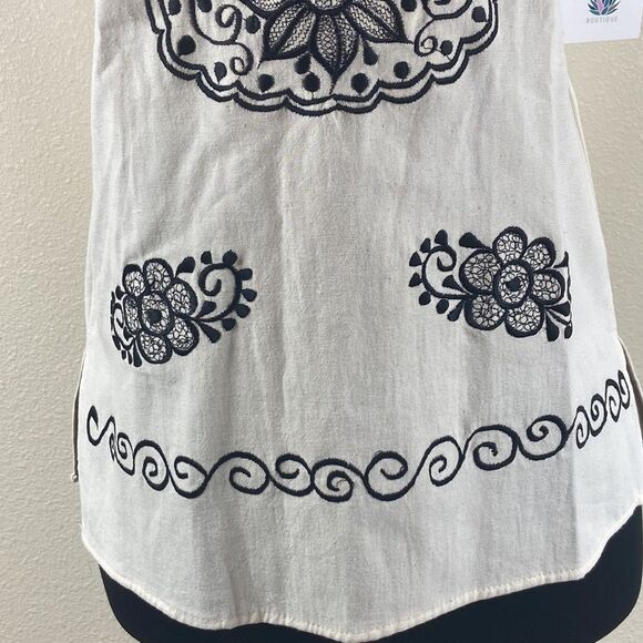 Agave Girl Boutique Handmade Mexicana Women Blouse Size M - Picture 3 of 8
